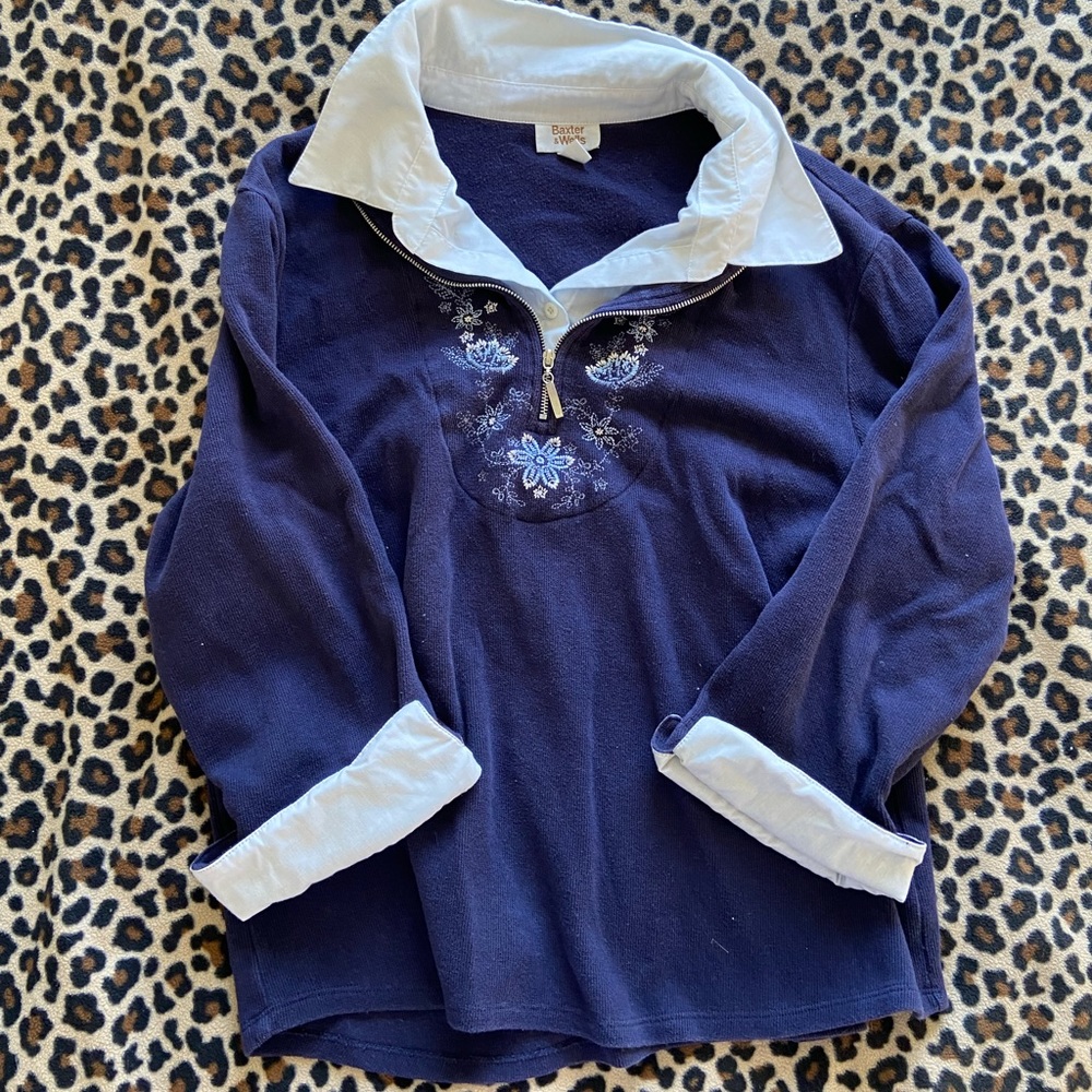 collared quarter zip